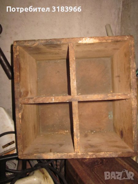дървена кутия 30 х 30 , снимка 1