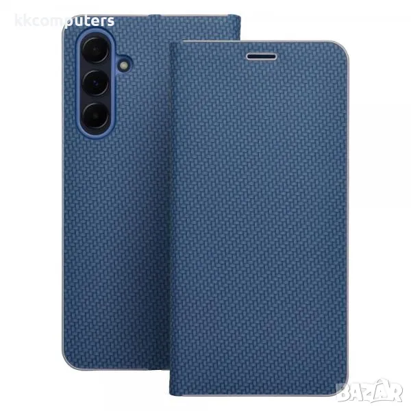 Калъф тефтер Luna / Син / за Samsung A26 Баркод : 3131937, снимка 1