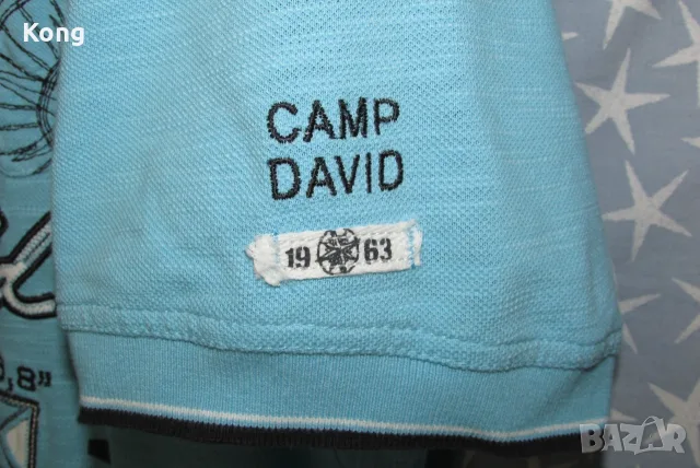 Нова мъжка маркова тениска Valentino V Zone Garavani  DREAMERS блуза Camp David 90 години, снимка 13 - Тениски - 55824805
