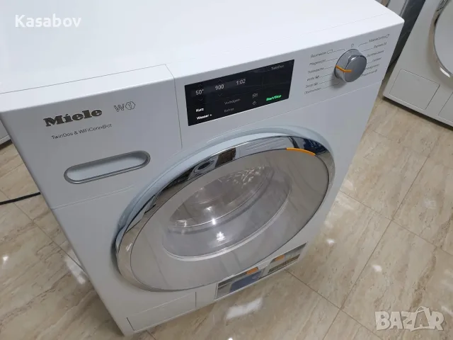 Miele Пералня - Лява Панта - Wi-Fi - TwinDos - Подсветка - Миеле 12м Гаранция, снимка 15 - Перални - 55946717
