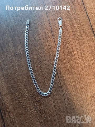 Сребърна гривна 925 ITALY