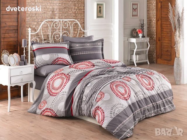 Спално бельо за единично легло Ранфорс , снимка 12 - Спално бельо - 37846922