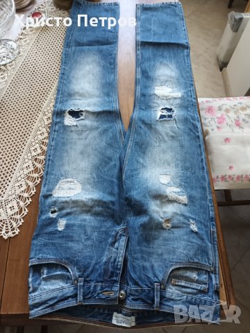 ZARA - МЪЖКИ ДЪНКИ СУПЕР, снимка 5 - Дънки - 37619387