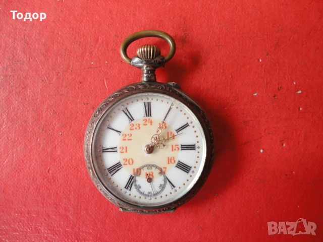 Невероятен сребърен джобен часовник , снимка 14 - Джобни - 50459314