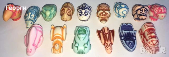 Продавам отделни фигурки на Kinder Surprise за попълване на колекции от Италия.(90-те), снимка 8 - Фигурки - 52663348