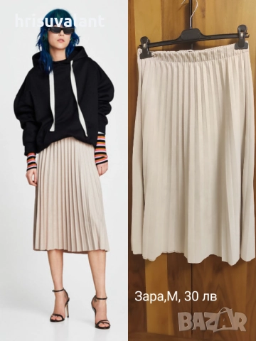 Пола плисе и други видове, снимка 18 - Поли - 23801270