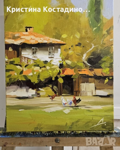 Маслени рисунки 30×40, снимка 2 - Картини - 52419213