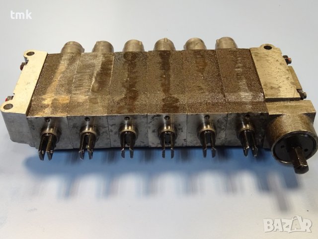 Хидравличен разпределител "Хидравлика" 15S-222222/10, DY-20, Pn-7.0 МN/m2, 6- секции, снимка 7 - Резервни части за машини - 42221762