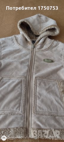 Топло плато с качулка, снимка 2 - Детски якета и елеци - 42854538