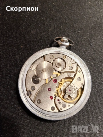 Джобен часовник - Молния - СССР - 18 РУБИНА - ПРОМОЦИЯ, снимка 5 - Джобни - 48925286