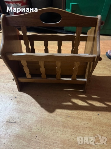 Стойка за книги,списания, снимка 4 - Други стоки за дома - 52841929