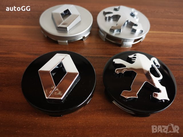 Капачки за джанти Пежо/PEUGEOT--Рено/Renault , снимка 2 - Аксесоари и консумативи - 31650245