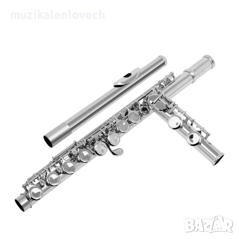 SLADE 16 Concert Flute C Key Student Beginner - пиколо флейта с твърда кейс /ЧИСТО НОВИ/, снимка 4 - Духови инструменти - 44526678
