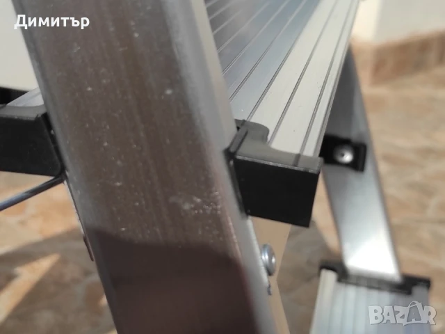 Стълба двураменна алуминиева 2х3 125кг НОВА, снимка 4 - Други инструменти - 50929721