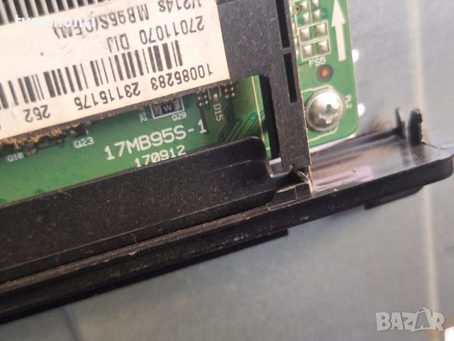 MAIN BOARD, 17MB95S-1, for 32inc DISPLAY VES315WNDL-01 for TELEFUNKEN T32TX182DLBP, снимка 2 - Части и Платки - 50771369