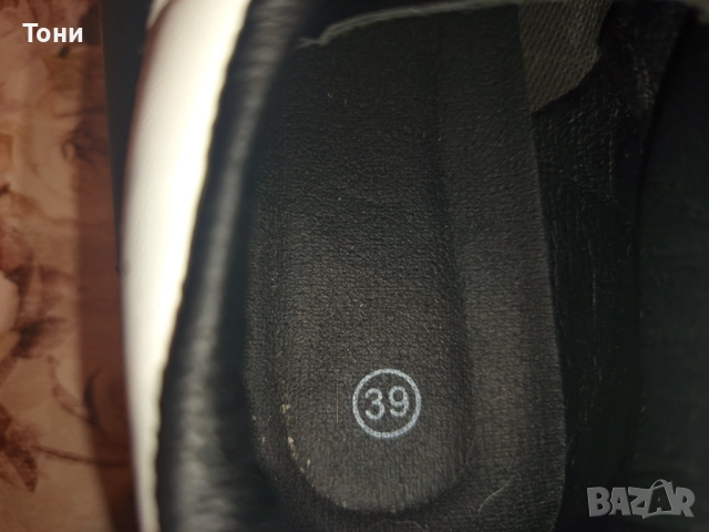 Нови Кожени Дамски Маратонки на Платформа 39, снимка 13 - Маратонки - 52792325