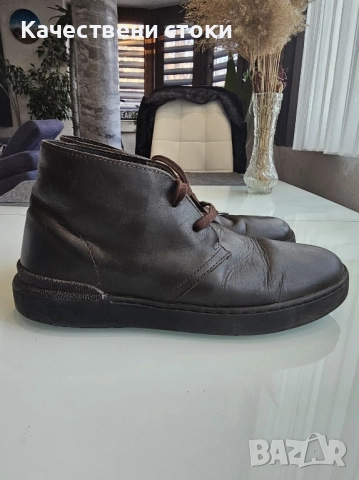 Мъжки обувки Clarks 43 номер, снимка 4 - Мъжки боти - 52124794