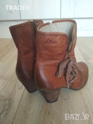 Дамски боти обувки ботуши s.Oliver, снимка 5 - Дамски боти - 39735472