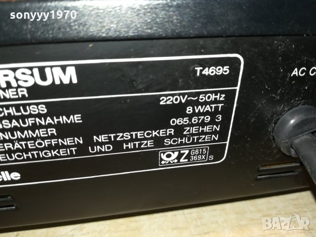 UNIVERSUM STEREO TUNER 0410211855, снимка 10 - Ресийвъри, усилватели, смесителни пултове - 34349080