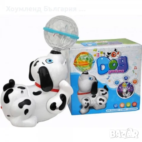 ТАНЦУВАЩО ДИСКО КУЧЕ - МУЗИКАЛНА ДЕТСКА КУЧЕ ИГРАЧКА, снимка 5 - Електрически играчки - 48251869