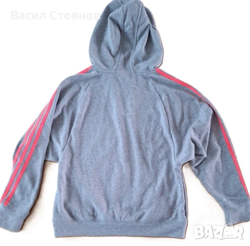 adidas Performance 1/4 zip - hoody/суичър/горнище - дамски/детски размер М, снимка 6 - Суичъри - 54318506