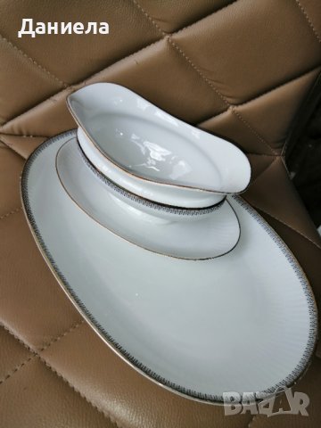 Пълен комплект сервиз за хранене Winterling Bavaria Germany 1937 г. - за 6 човека, снимка 2 - Сервизи - 37717618