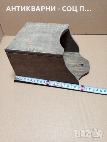 Соц Стар Дървен Лъжичник За Прибори. , снимка 8 - Антикварни и старинни предмети - 52057322