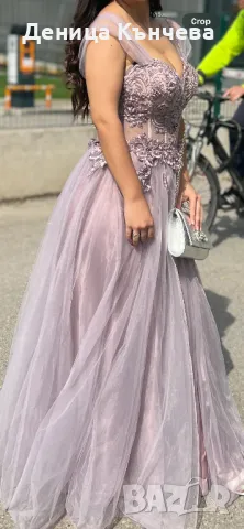 Бална официална рокля С/М