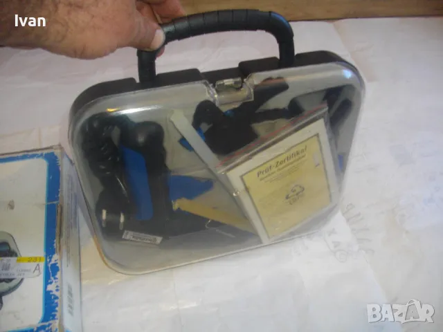 НОВ Немски ЕЛЕКТРИЧЕСКИ ПИСТОЛЕТ ПЪЛЕН КОМПЛЕКТ ЗА ЛЕПЕНЕ С ПРЪЧКИ СИЛИКОН ф11мм WESTFALIA FL-528 , снимка 17 - Други инструменти - 47688742