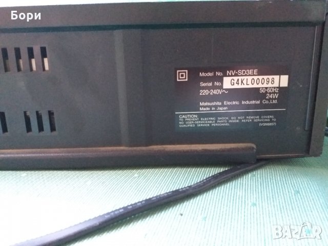 Panasonic NV-SD 3, снимка 8 - Плейъри, домашно кино, прожектори - 34158365