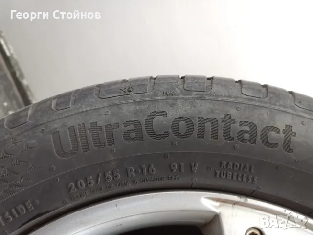 Алуминиеви джанти Irmscher 16''с летни гуми Continental UltraContact 205 55 16 V DOT 1222- Перфектни, снимка 10 - Гуми и джанти - 48002772