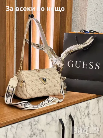 Дамска чанта Guess - Налични различни цветове Код D957, снимка 4 - Чанти - 47318595