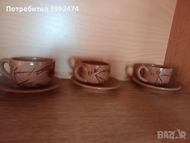 Кален ретро сервиз за кафе, 1986г., снимка 2 - Сервизи - 51434340