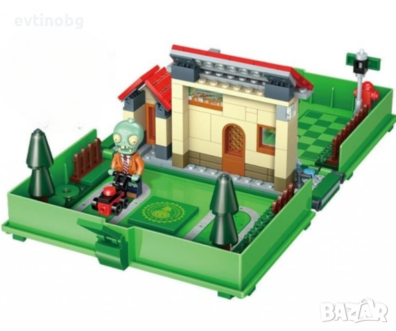 Конструктор "Зомбита срещу растения" 229 части – Приключение за малки строители
