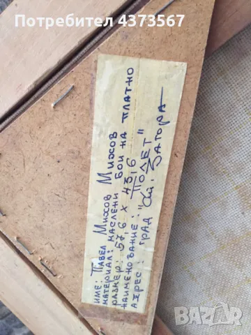 Картина „Полет“,маслени бои на платно, художник Павел Михов Михов , снимка 4 - Картини - 49193535