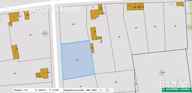 Продава се парцел в регулация в с. Пищигово, обл. Пазарджик
