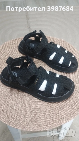 Детски сандали ZARA размер 34, снимка 3 - Детски сандали и чехли - 54346036