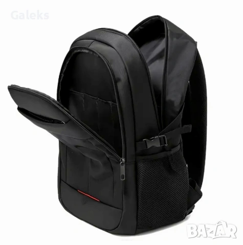 Мъжка универсална черна раница /Ергономична за спорт и туризъм -15% Промоция, снимка 4 - Раници - 53256958