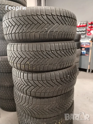 4бр.зимни гуми 215/55/17 Michelin, снимка 7 - Гуми и джанти - 53213912