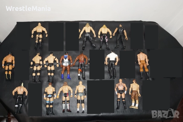 17 Кеч Фигури Stone Cold/The Rock/Chris Jericho/Cryme Tyme/Jeff Hardy/Alberto Del Rio/Wade Barret/, снимка 11 - Колекции - 51856124
