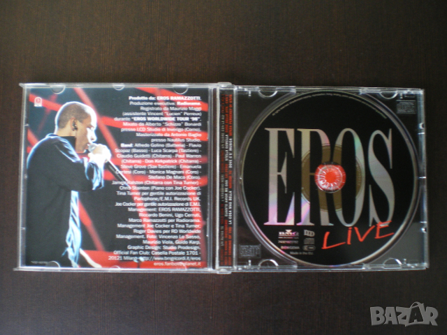 Eros Ramazzotti ‎– Eros Live 1998, снимка 2 - CD дискове - 44641611