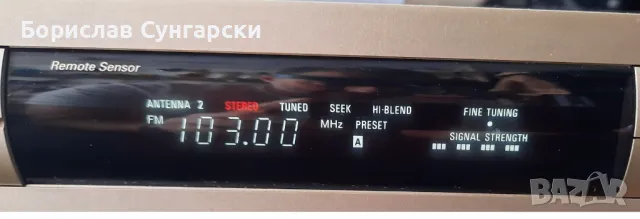 Продавам флагман тунер Harman Kardon TU9600, снимка 6 - Ресийвъри, усилватели, смесителни пултове - 47484375