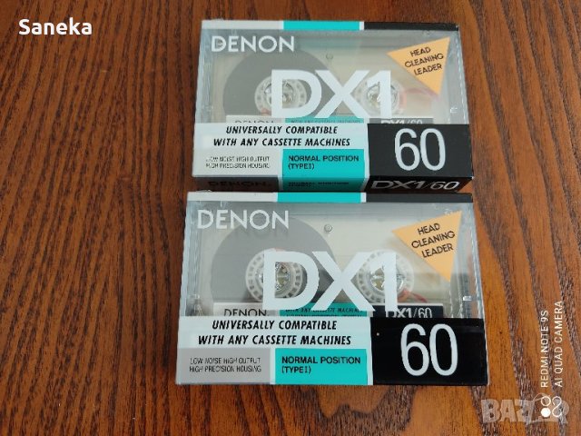 DENON DX1/60, снимка 1 - Аудио касети - 42508581