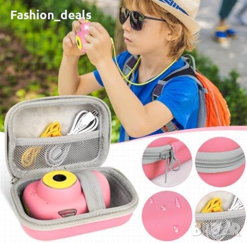 Нова Детска HD Камера 1080P с 32GB SD Момичета Момчета 3-12г Фотоапарат деца, снимка 5 - Фотоапарати - 42713002