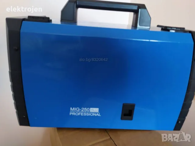 Телоподаващо 250 PROFESSIONAL Синергичен Заваръчен / Телоподаващ апарат за Алуминий MIG MMA TIG 250 , снимка 5 - Резервни части за машини - 29950998
