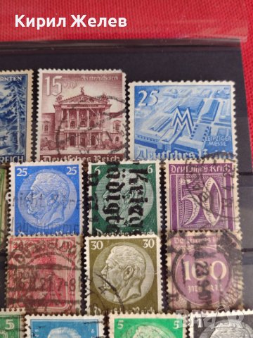 Пощенски марки серия DEUTSCHES REICH много стари уникати за колекционери - 21716, снимка 8 - Филателия - 36682380