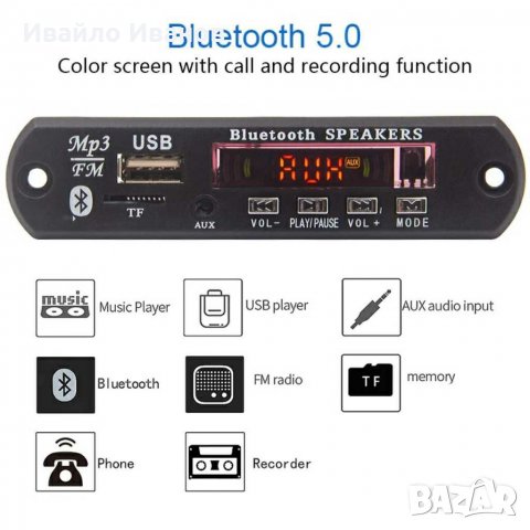 Мини Мултимедия за вграждане 5~12V, снимка 3 - Други - 28889298