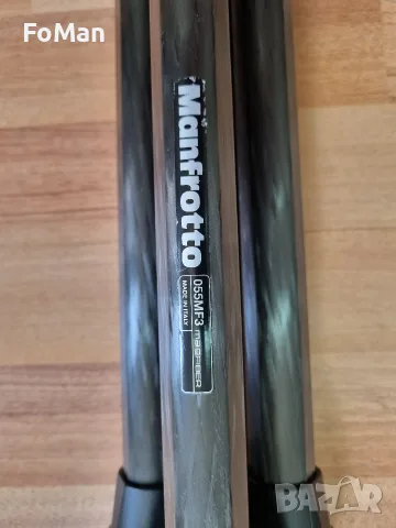 Статив основа Manfrotto 055MF3 Magfiber - магнезий/карбон, снимка 6 - Чанти, стативи, аксесоари - 55887627