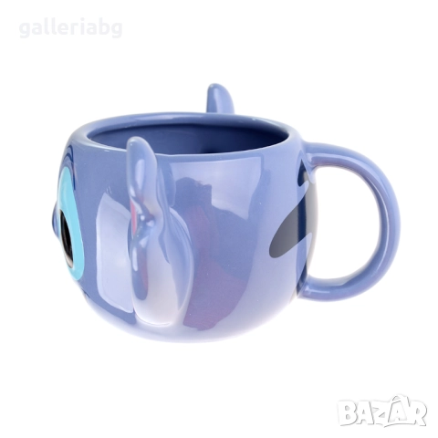 3D керамична чаша Stitch – анимационен герой, 200 мл, снимка 5 - Чаши - 51679509