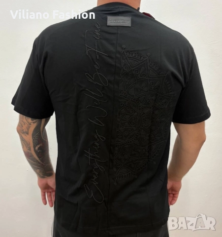 Мъжка тениска с бродерия , снимка 3 - Тениски - 52301989